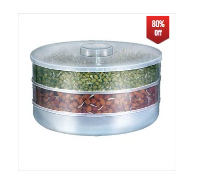 India Desire : Buy Amiraj Healthy Sprout Maker With 3 Compartments At Rs. 99 From Shopclues